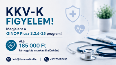 Megjelent a GINOP Plusz 3.2.6-25 „Munkáltatók egészségtudatosságának fejlesztése” program